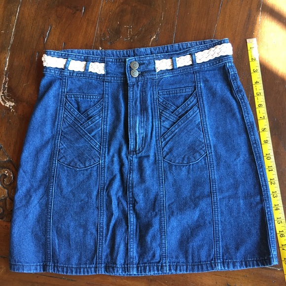 Spell & the Gypsy Boulevard Denim Mini Skirt - Picture 5 of 10